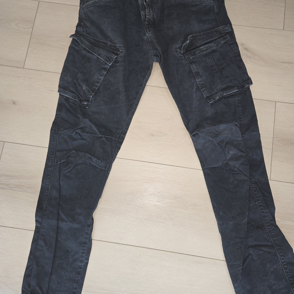 Apprv Y2K Cargo Pants with Pocket Detailing Dark Grey